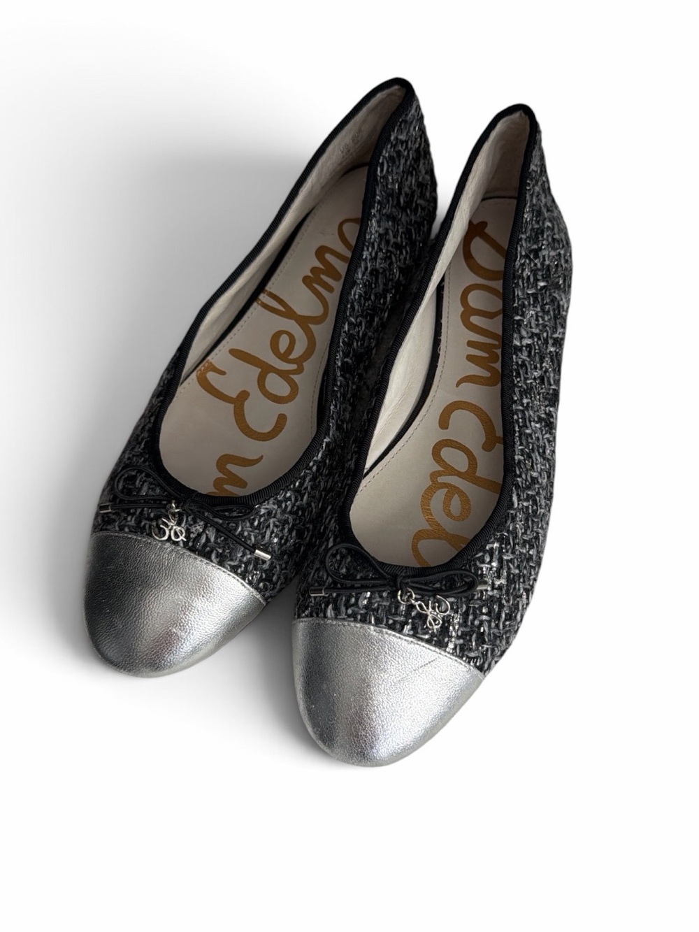 Sam Edelman Sara tweed ballet flats 9.5
